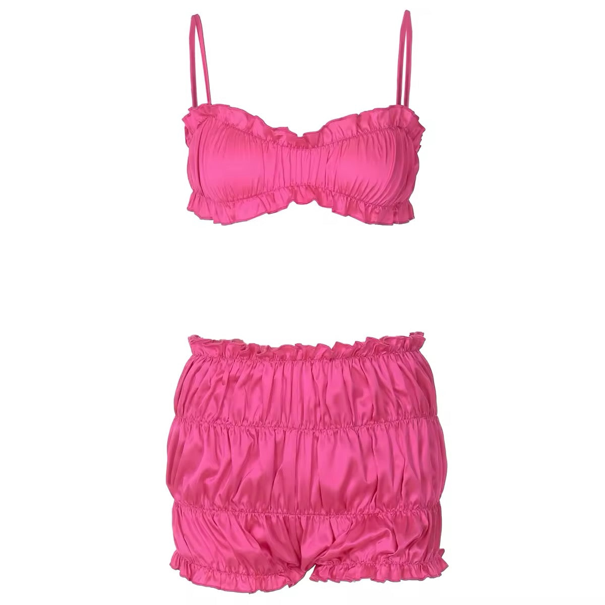 Coquette Princess Satin Set