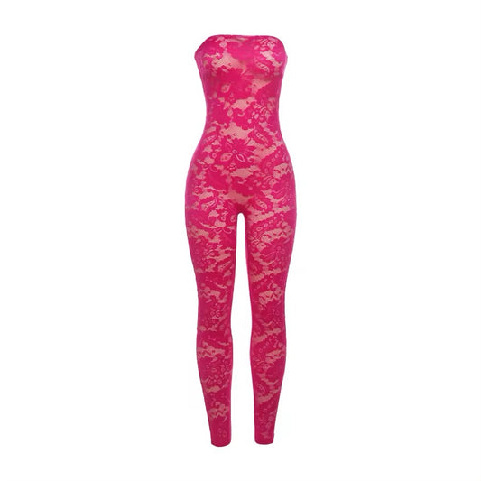 Pretty Proper Lace Jumpsuit