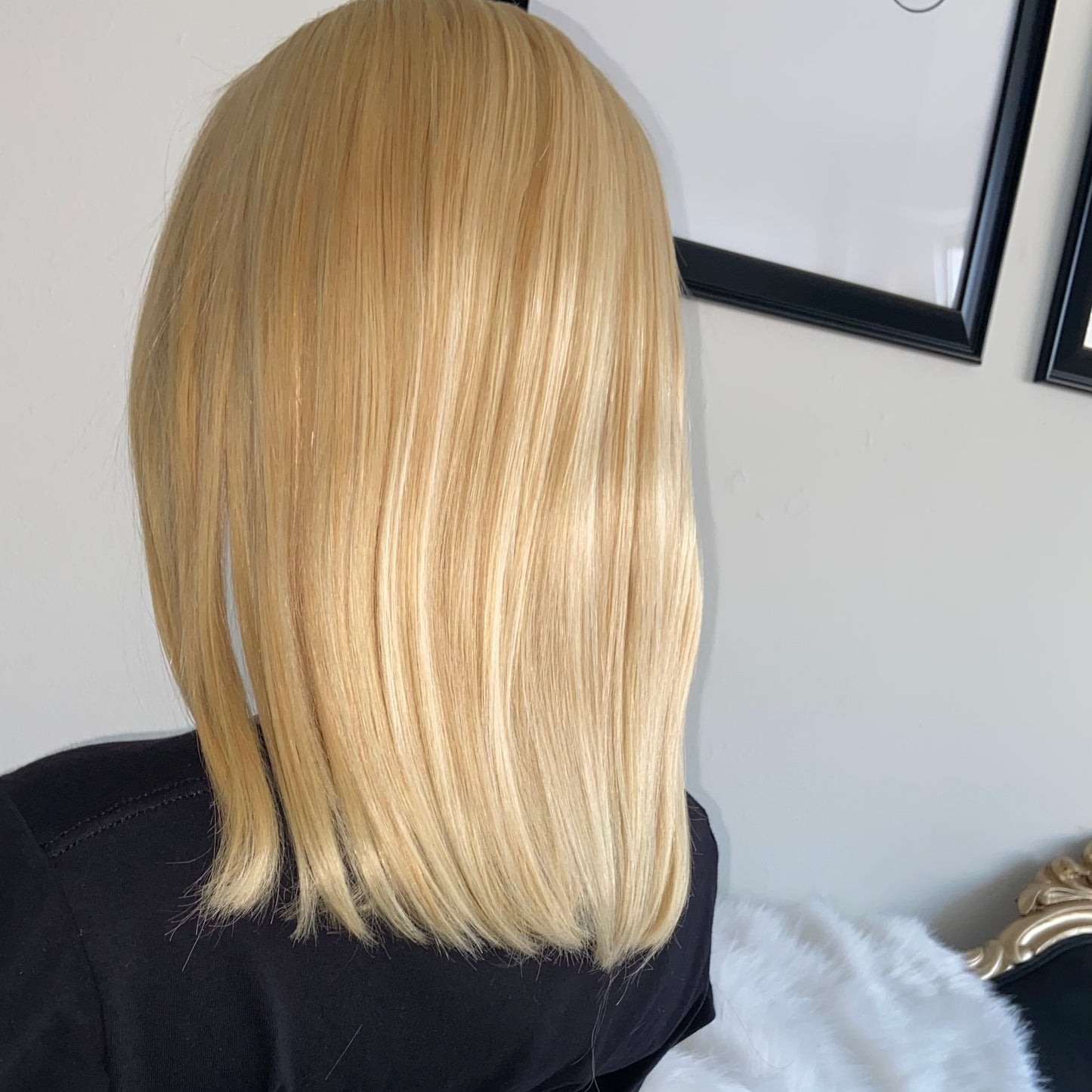 13x6 Russian Blonde Bob Wig