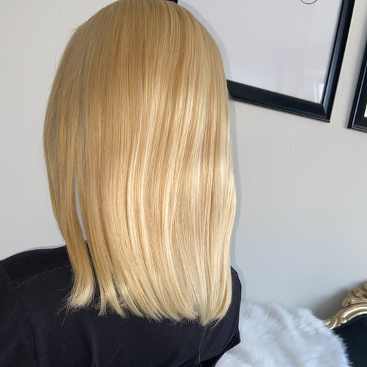 13x6 Russian Blonde Bob Wig